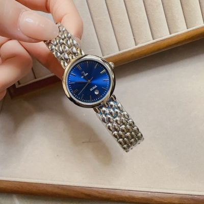 Omega Imported Quartz Movement 28MM Stainless Steel Lady Mineral Glass Watch